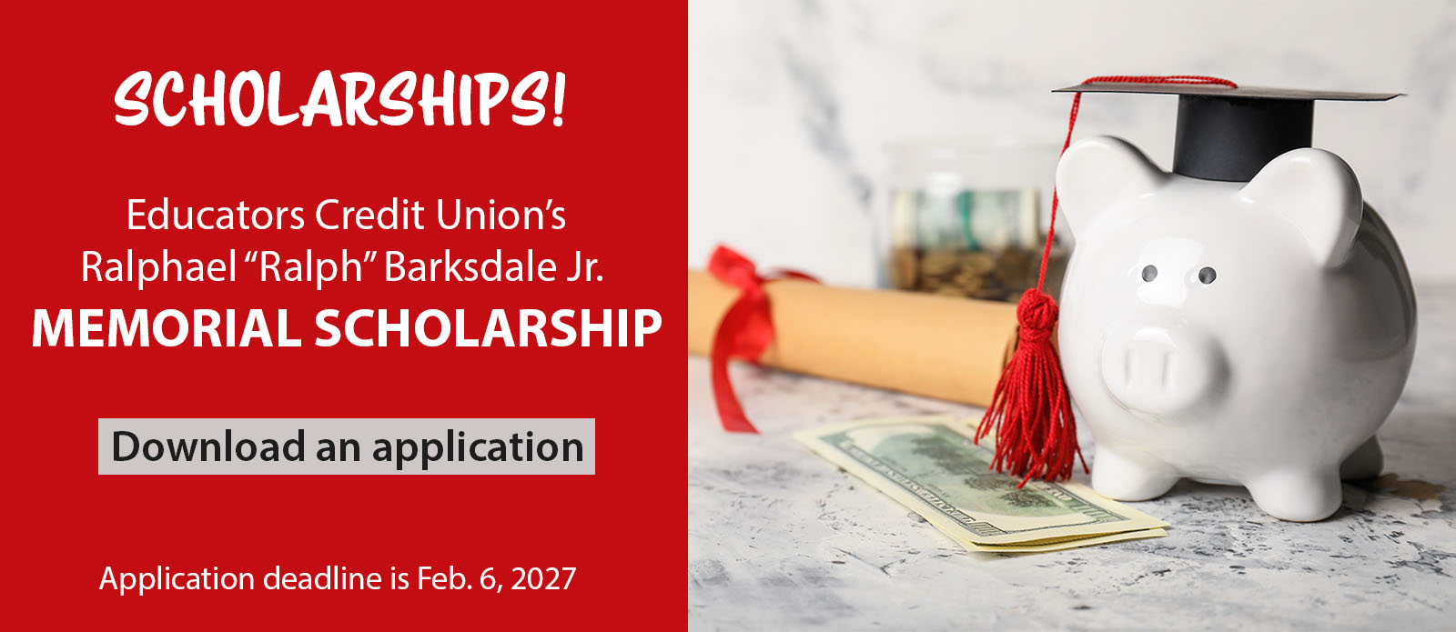 Educators Credit Union scholarship